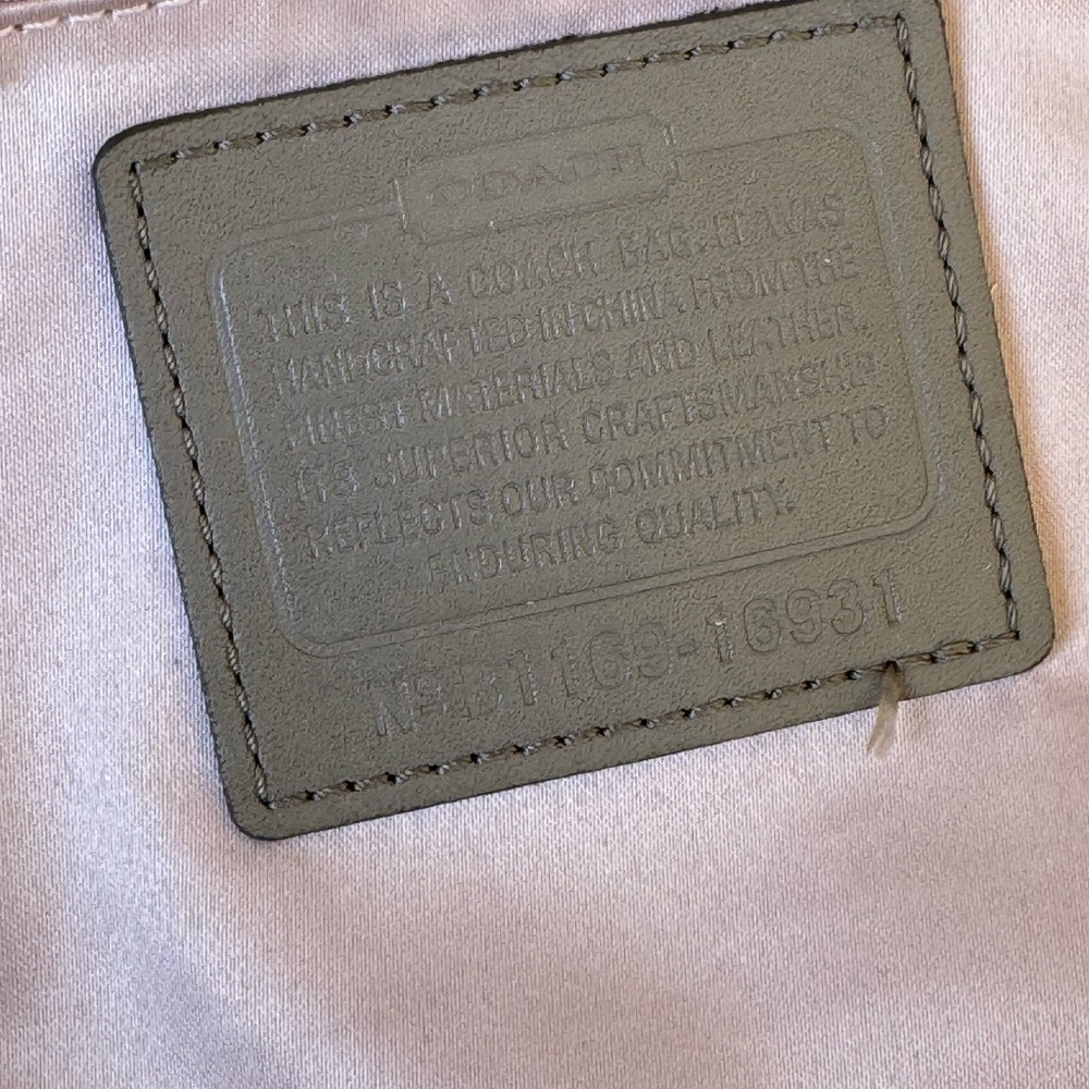 COACH Kristen leather Crossbody bag - Picture 14 of 17